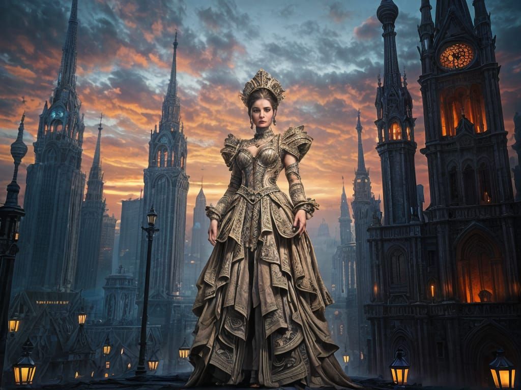 Epic Cinematic Masterpiece in Digital Matte Painting Style