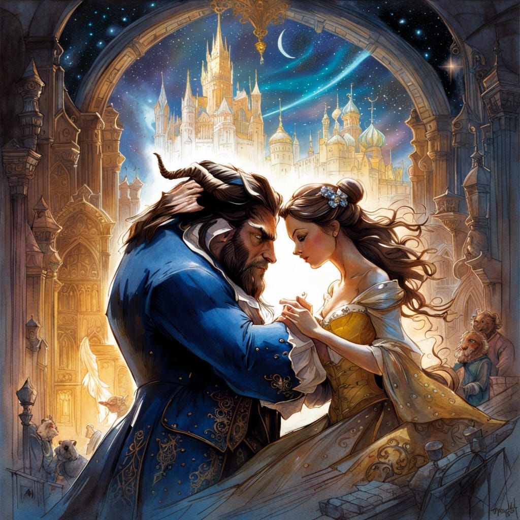 Beauty and the Beast in Space, Vivid Colors