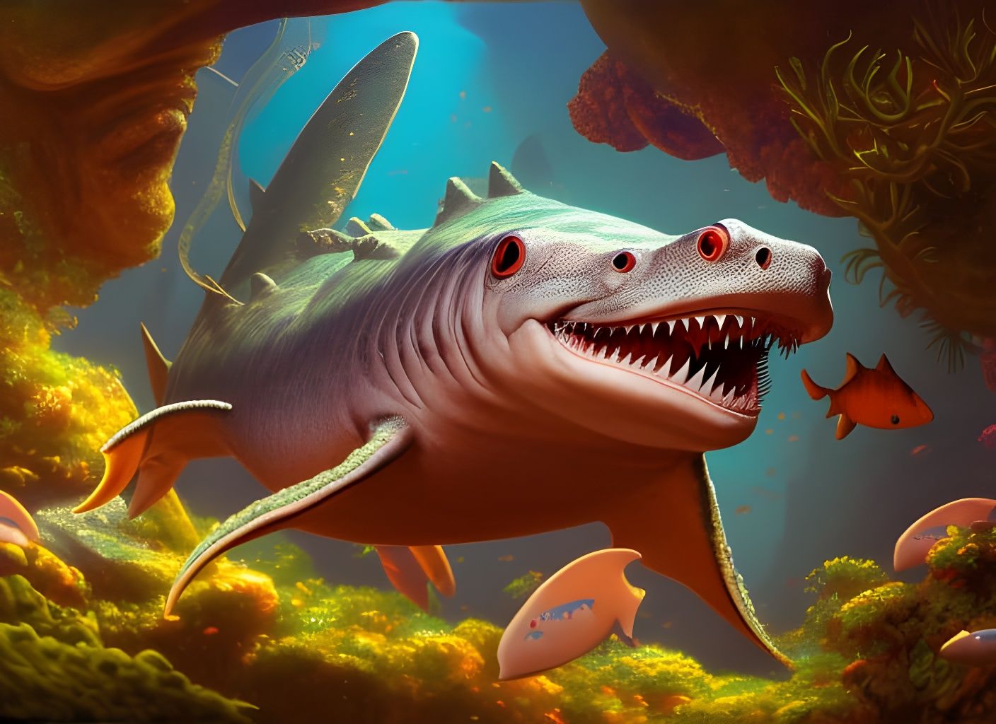 Blissful Sea Monsters