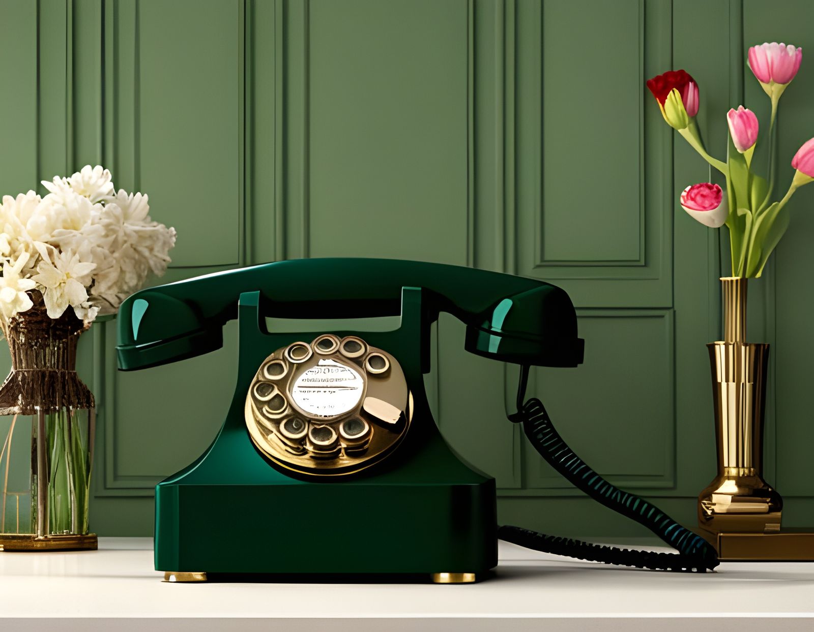 1930s Bakelite telephone