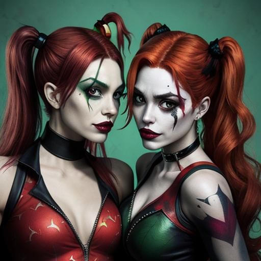 Harley Quinn and Poison Ivy Image