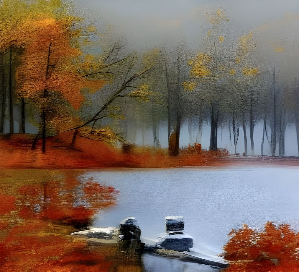 The first autumn and winter