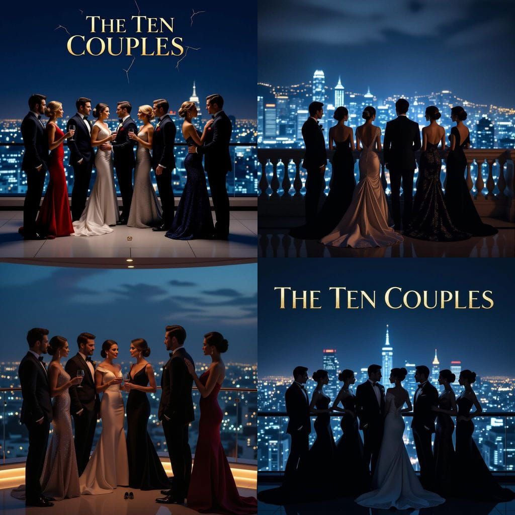 Dramatic Penthouse Scene of Betrayal and Romance