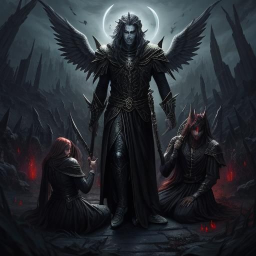 Vampire Demons' Homage in a Magical Realm