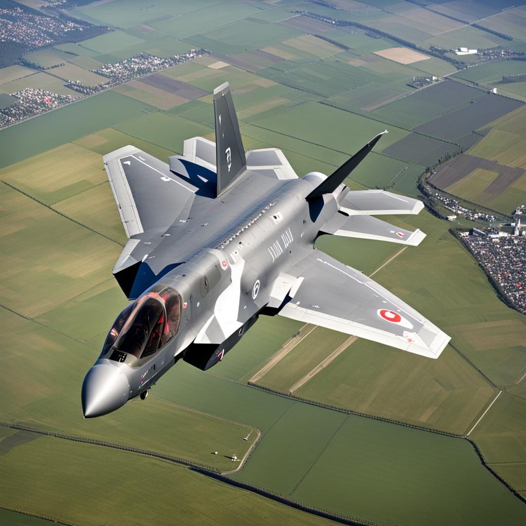 Royal Danish Airforce F-35 Fighter Jet