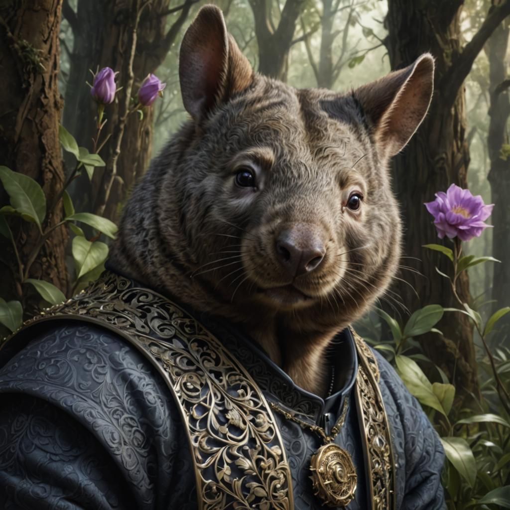 Hyperrealistic Pixie Portrait in Detailed Grove