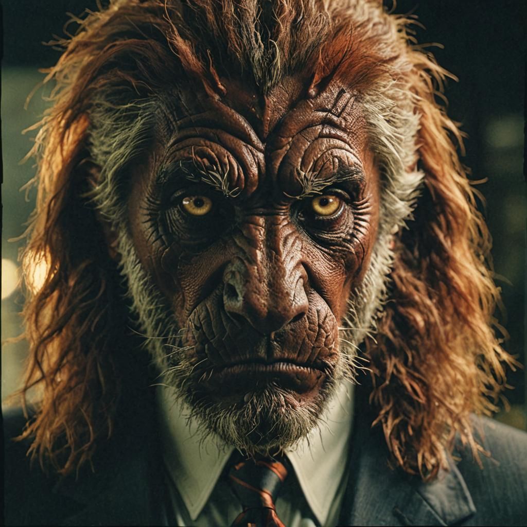 Businessman Contemplating Premeditatio Malorum: Cinematic Fi...