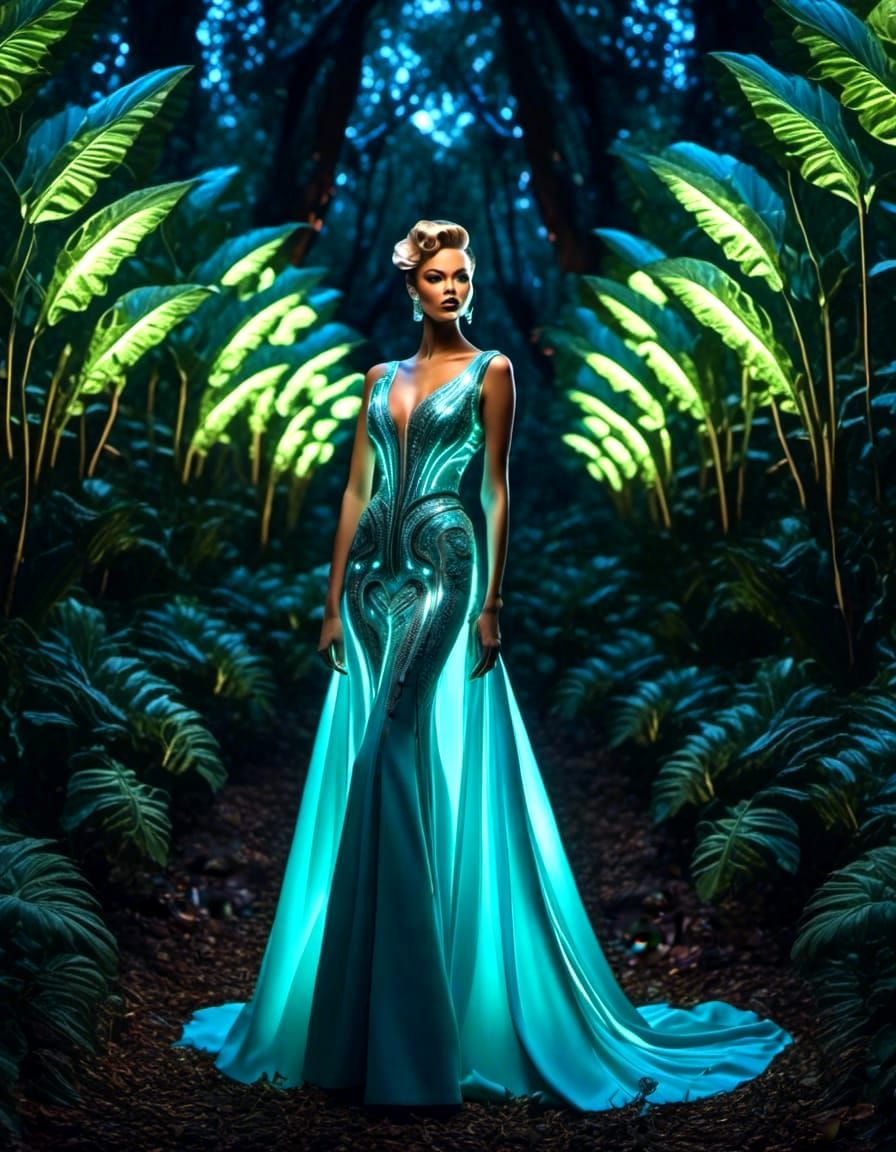 Elegant Vintage Gown