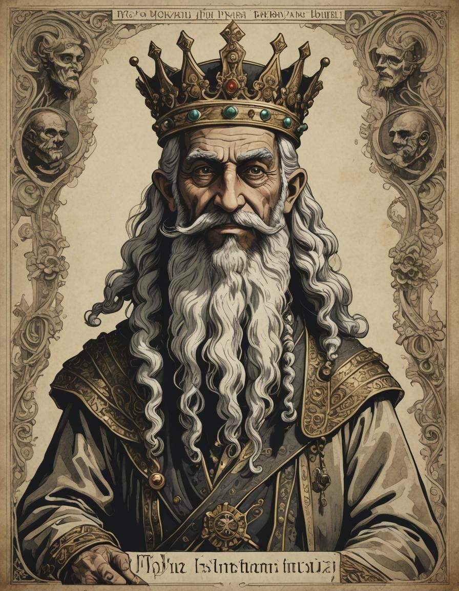 King of Shmatatown in Nebbishcore Style