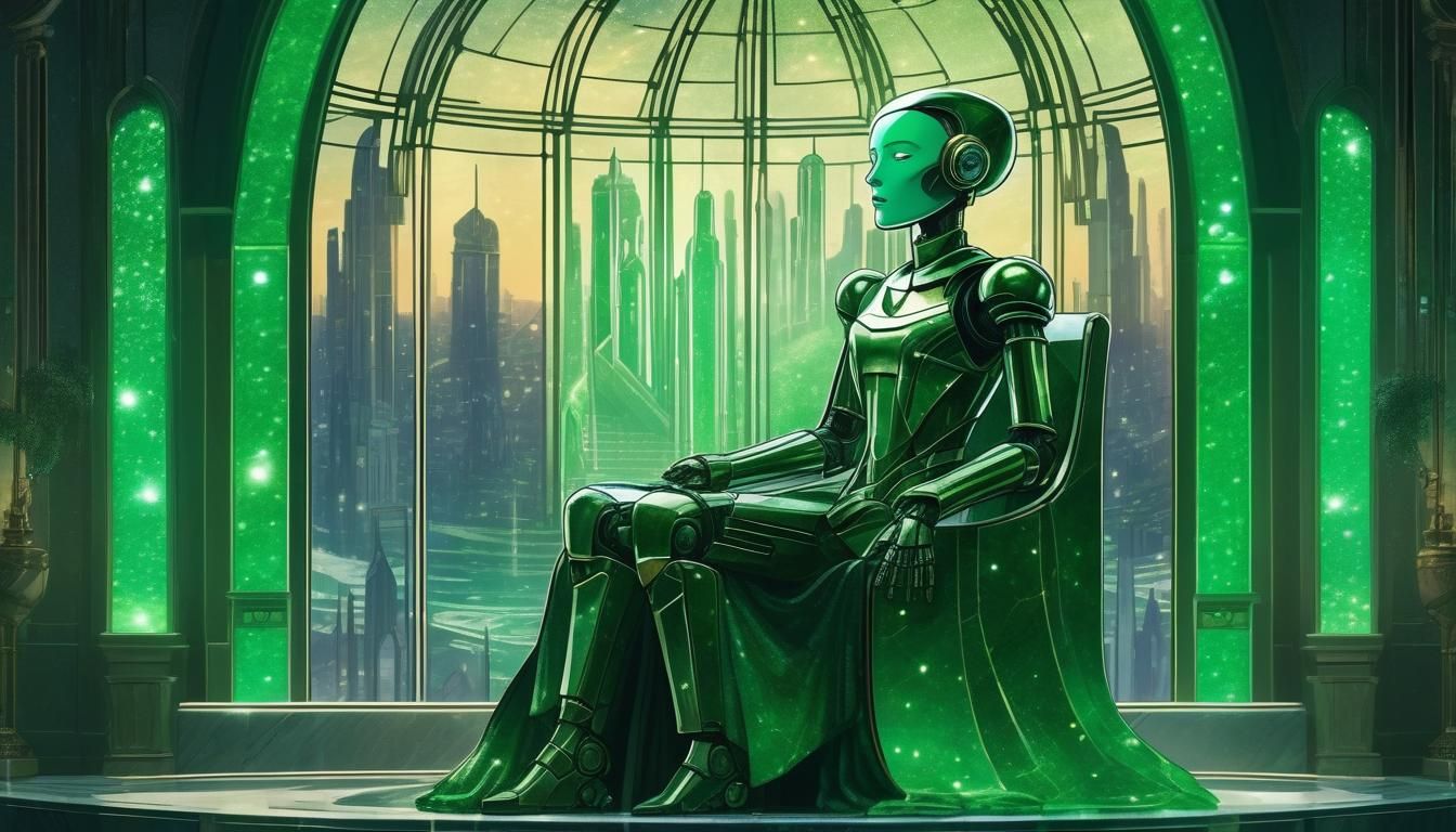 Maria from Metropolis in Emerald Throne Room