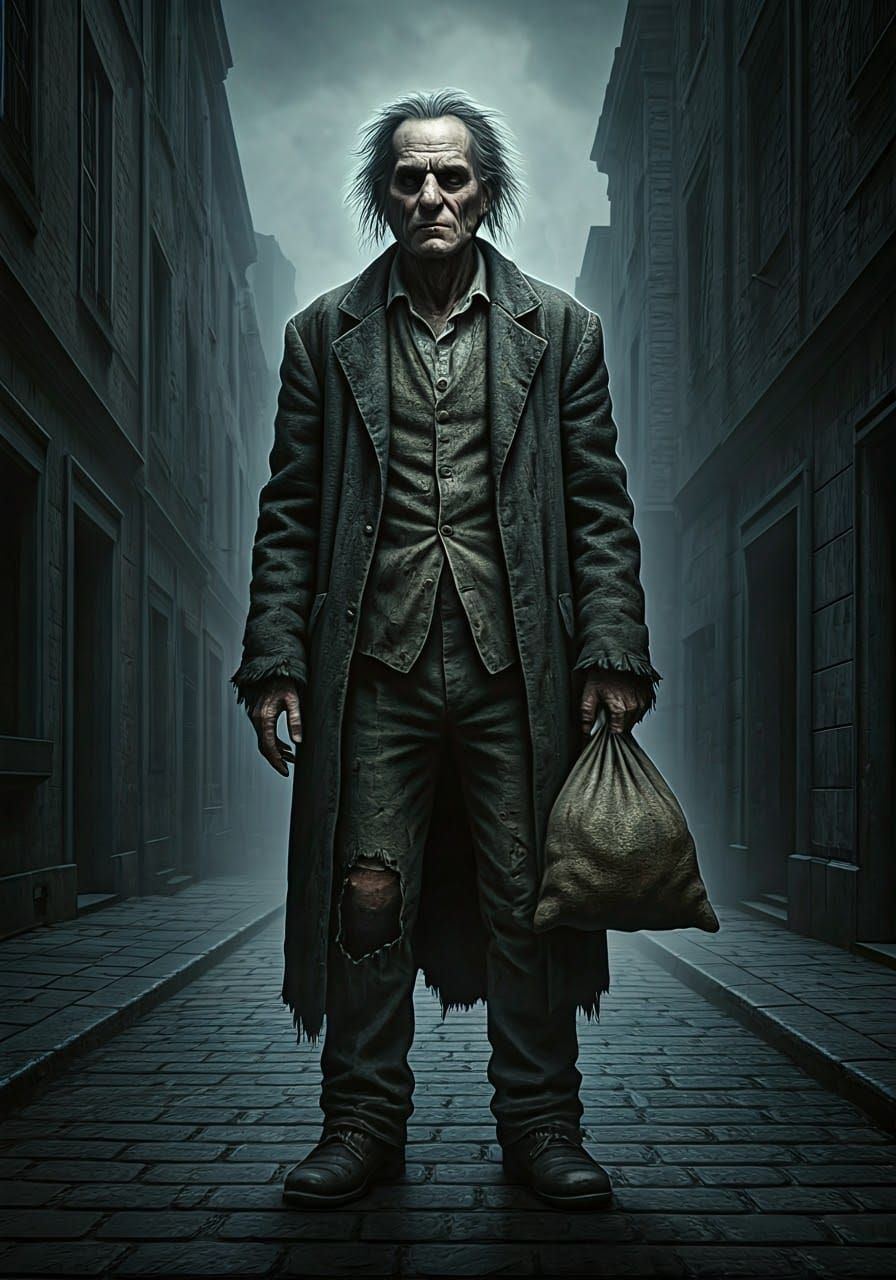 The Bag Man: A Haunting Figure of Darkness and Malevolence