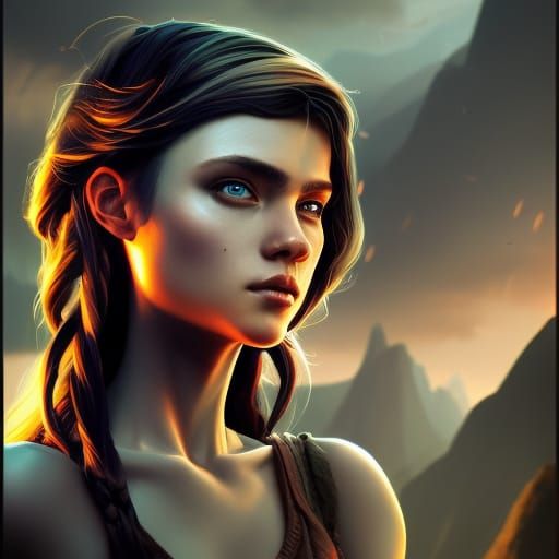 Festive Holiday Season Celebration in Detailed Digital Art