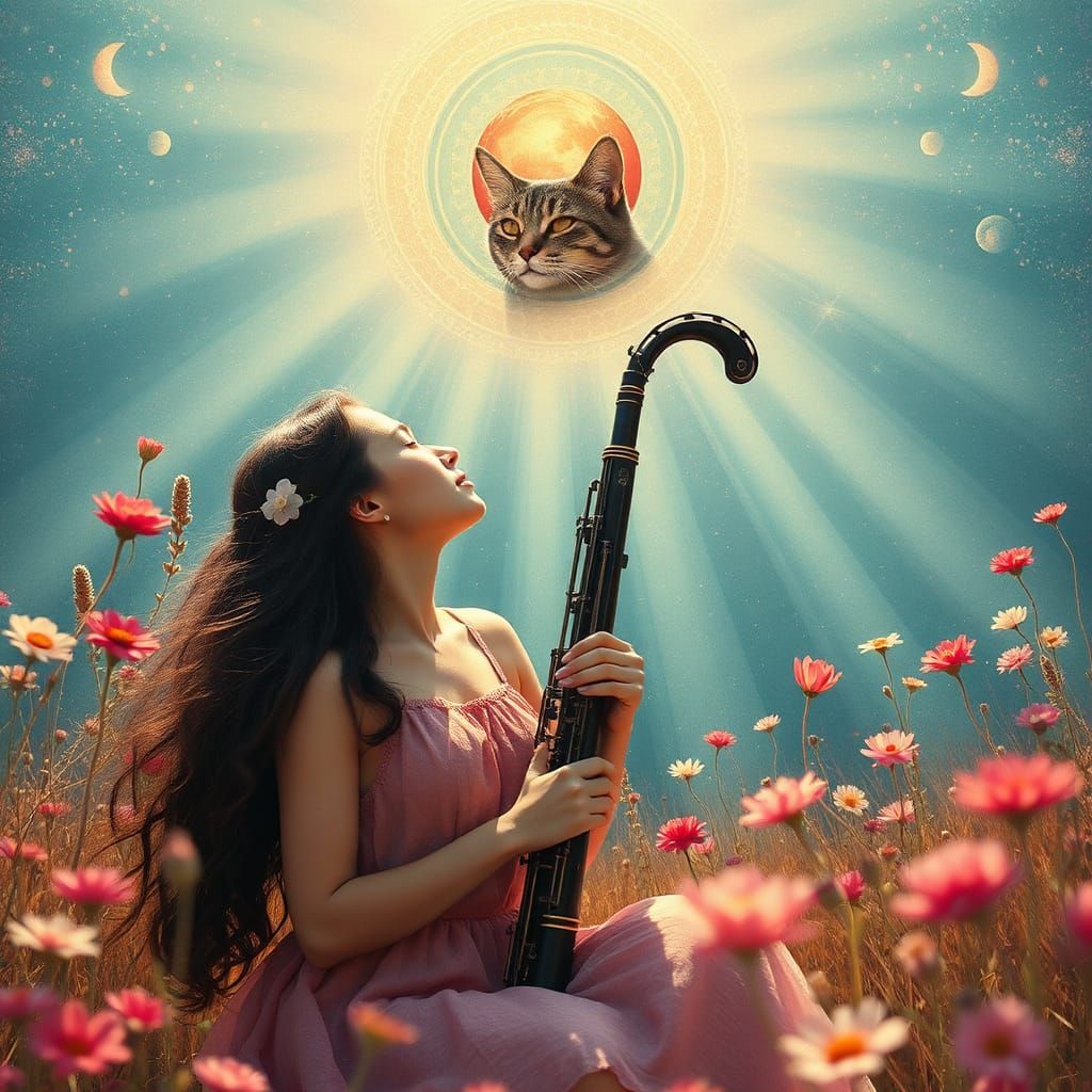 Abstract Depiction of Love and Self-Perception