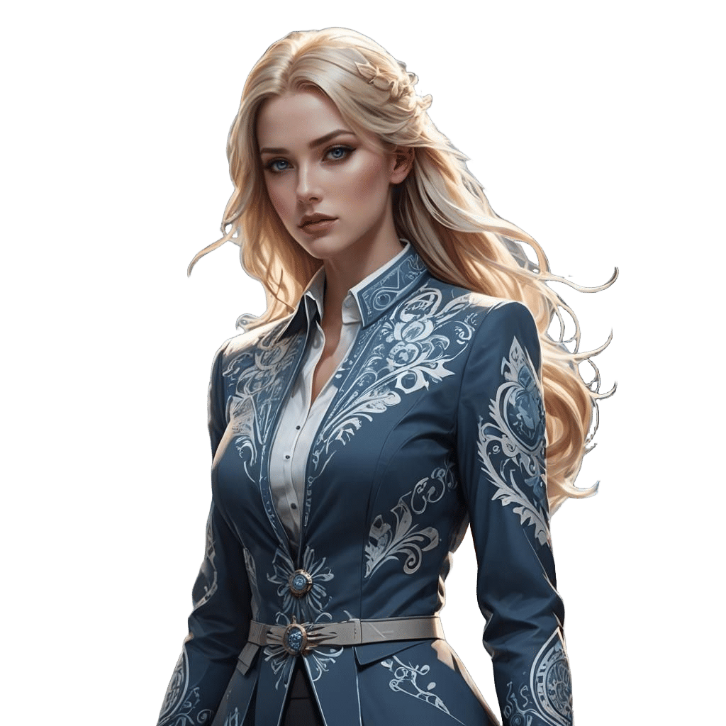 Nordic-Inspired Portrait in the Style of Artgerm