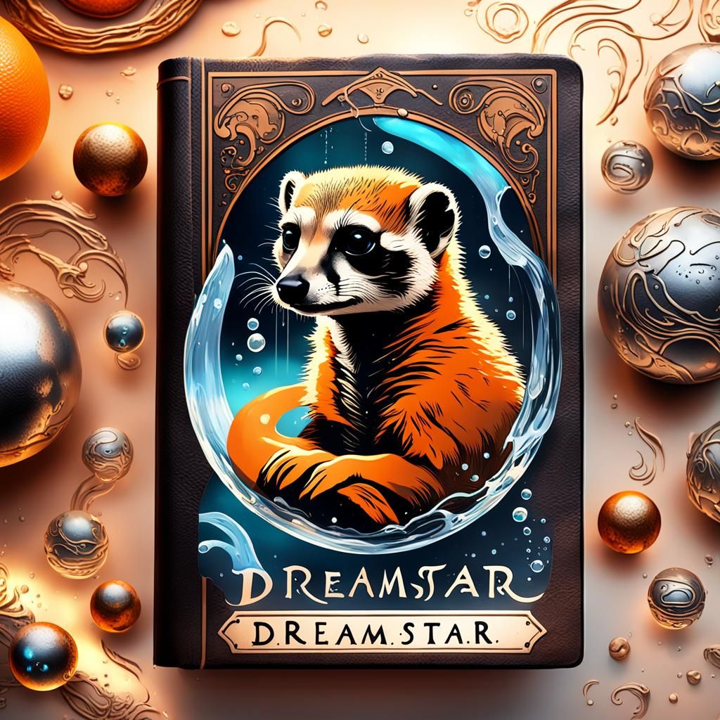 Holographic Meerkat Projection From Vintage Book