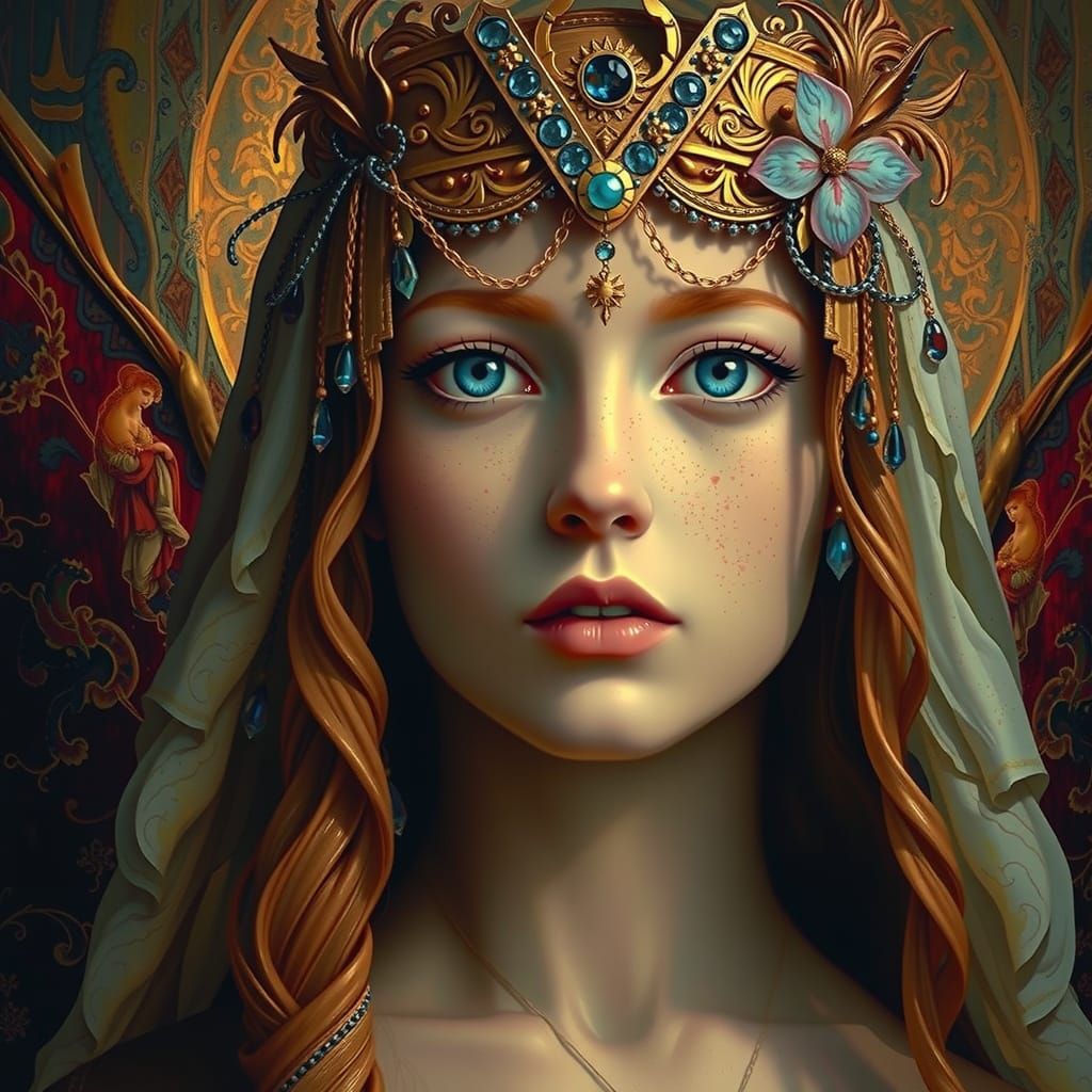 Angel of Deliverance in Classical Style