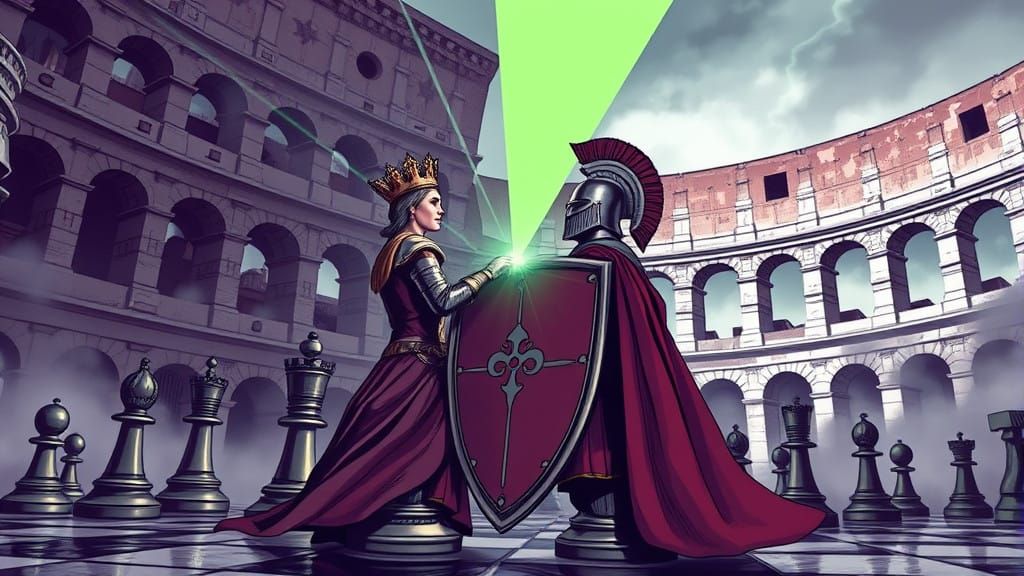 Roman Chess Champions in Ancient Battles