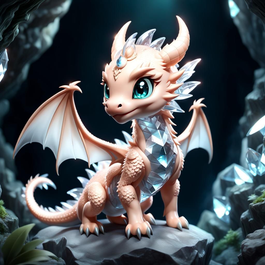 Adorable Crystal Dragon