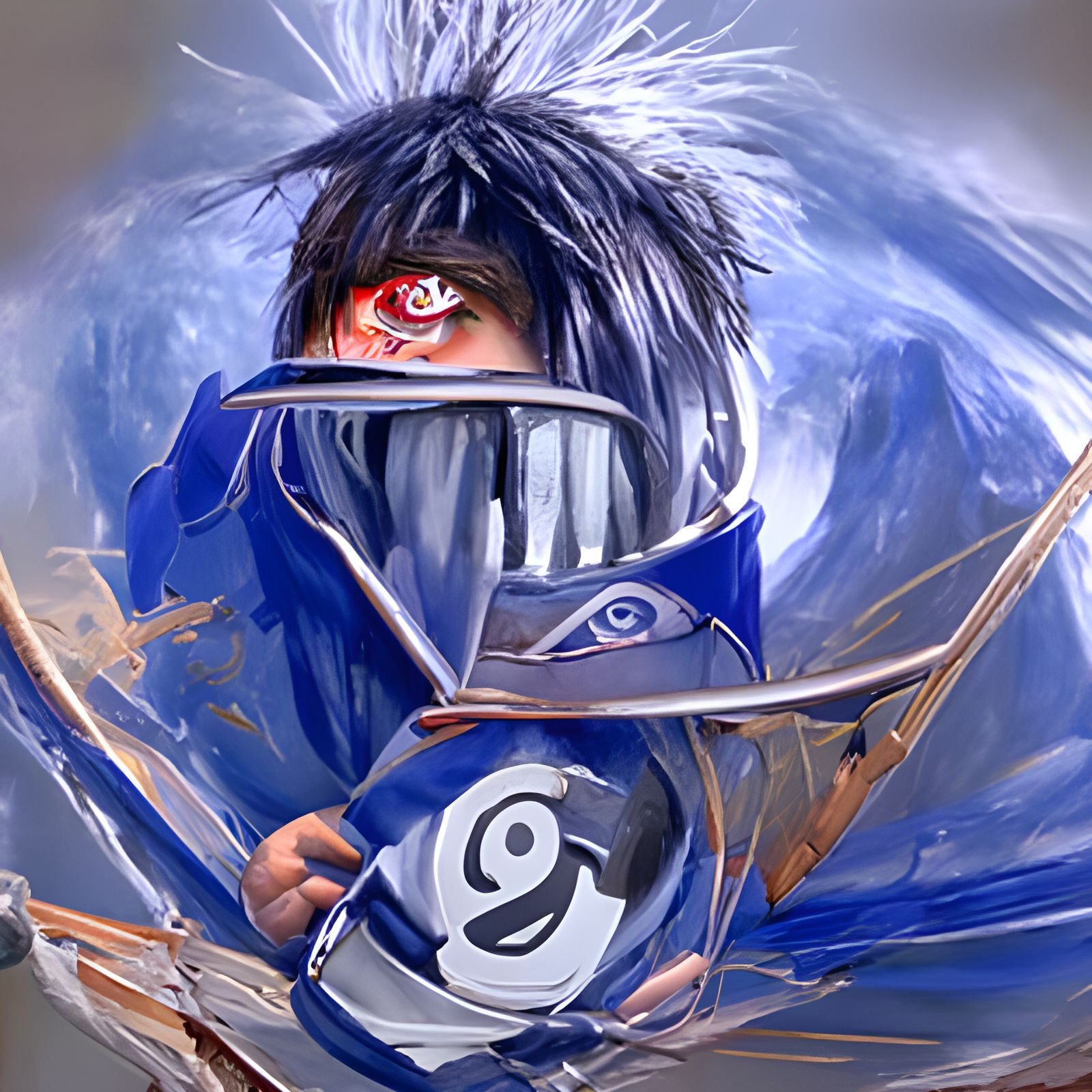 Character Fusion in Oil Painting Style