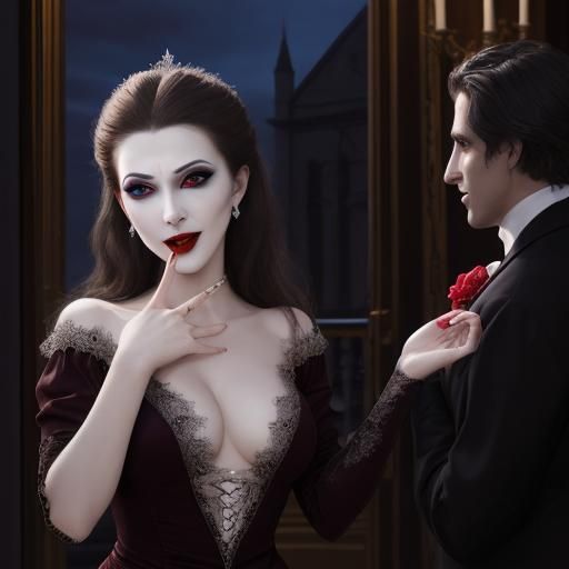 Vampire at the Opera: A Night of Dark Elegance