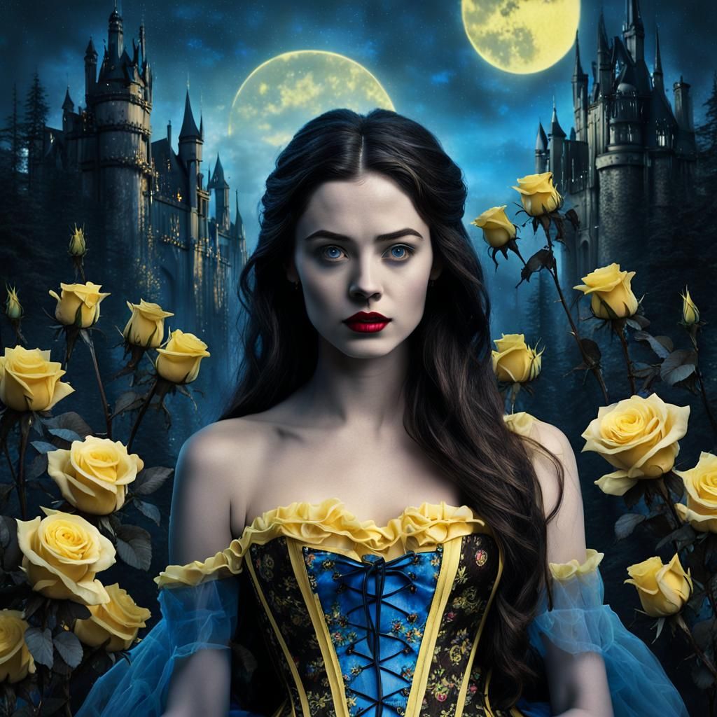 Gothic Fairytale: Belle in the Dark Forest