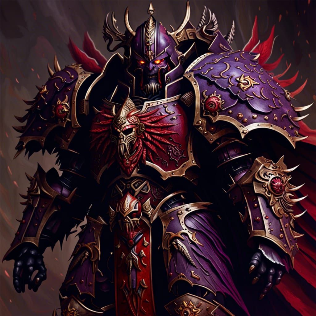 Chaos tainted Lost primarch