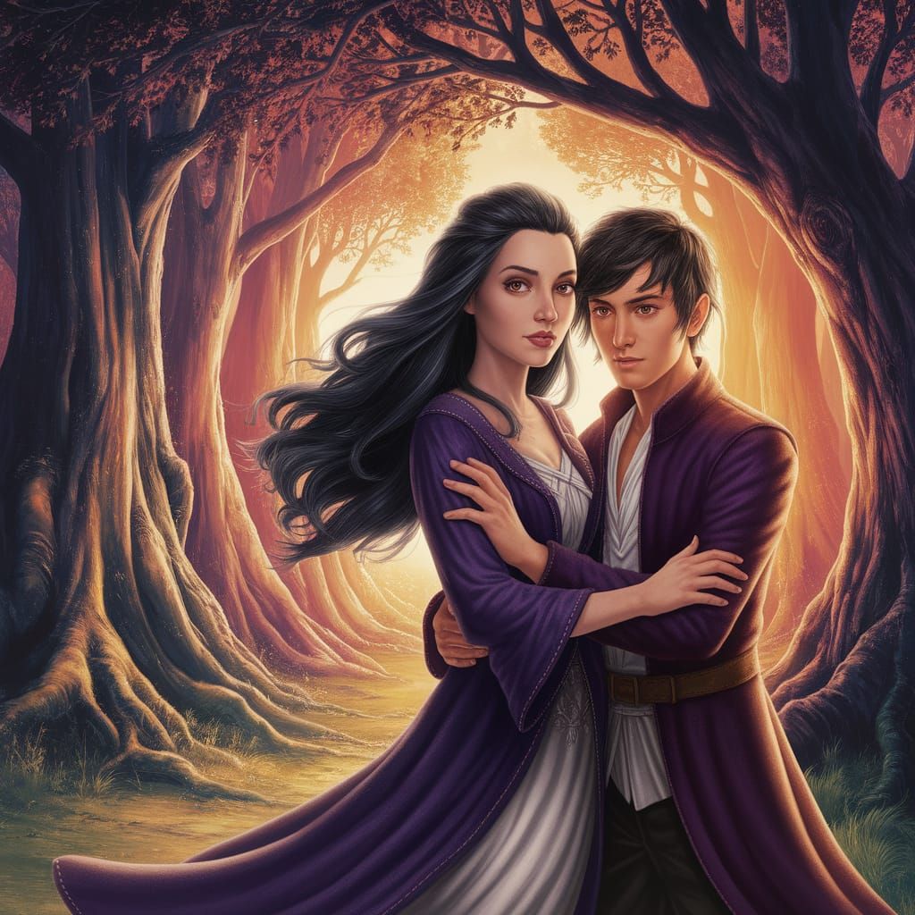 Witch and Brother Reunite in Ancient Forest