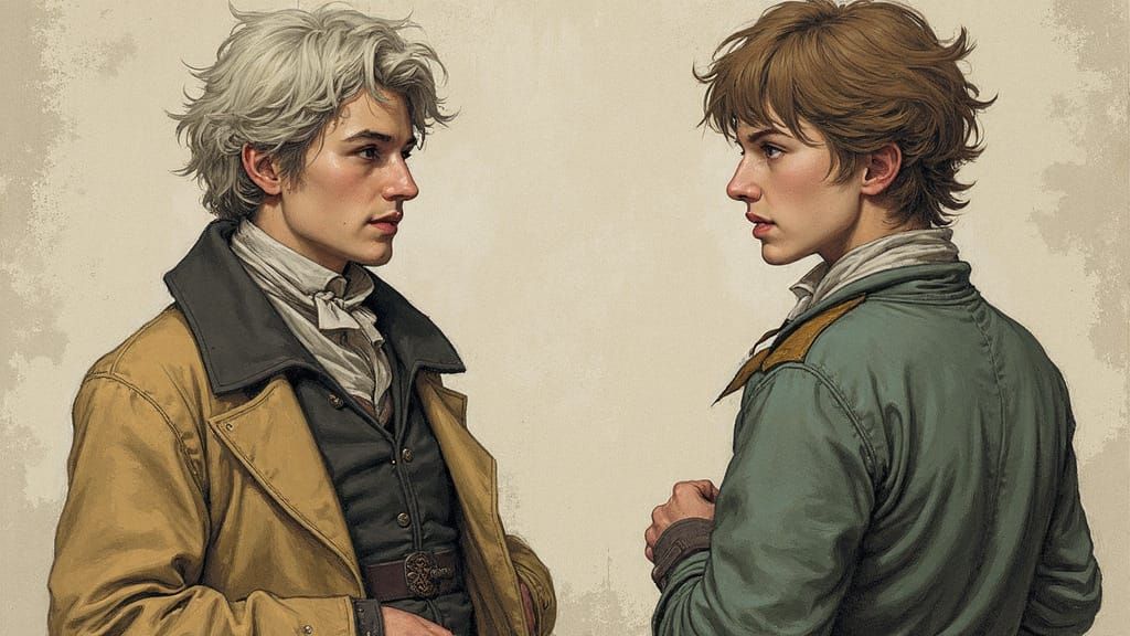 Elegant Rococo Scene in Pastel Colors