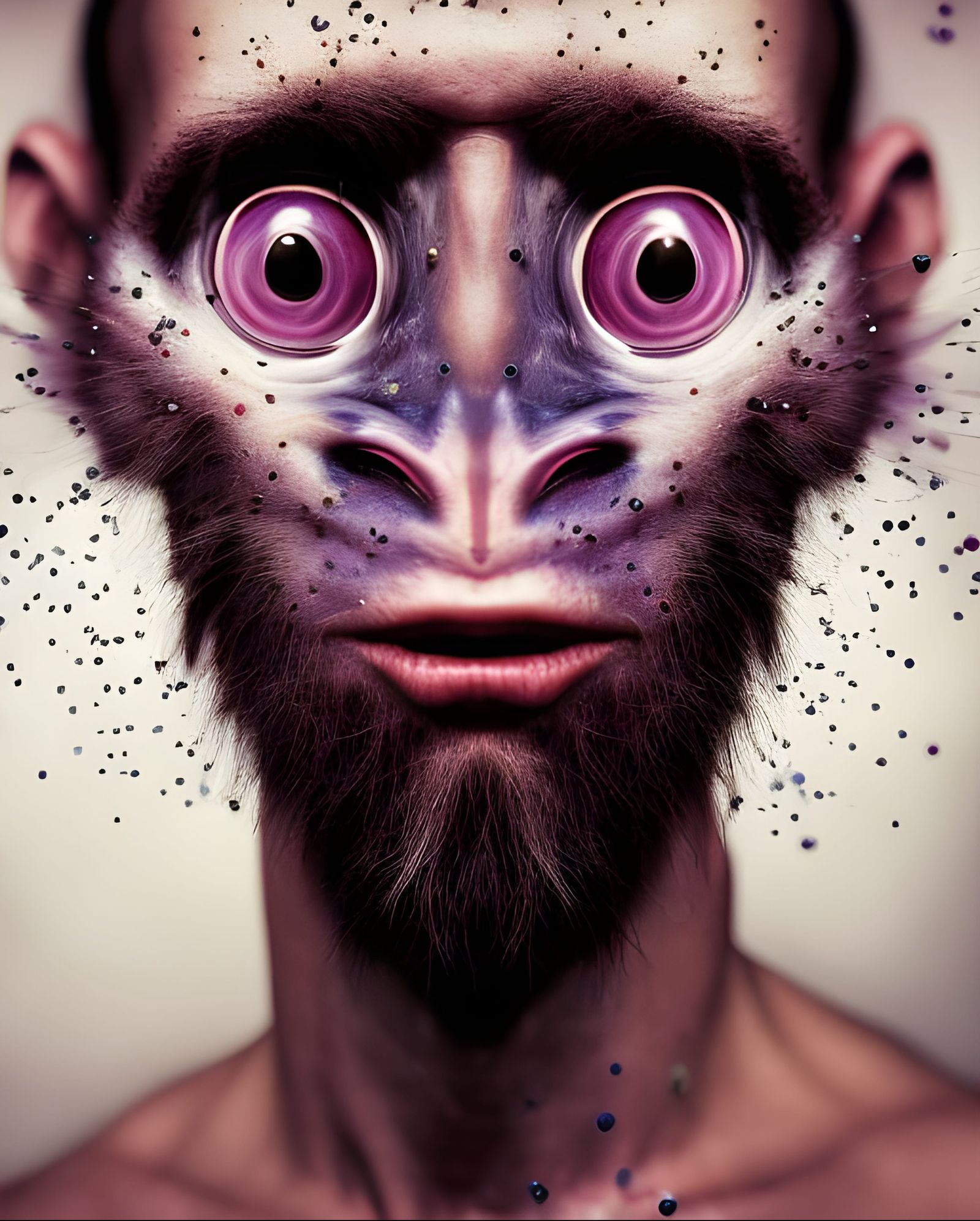 He Can See a Huge range of Energy Frequencies