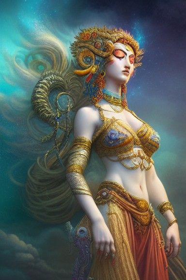 Parvati Portrait by Huang Guangjian, Dittmann and Witz