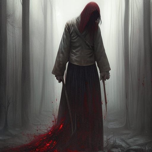 Silent Hill Inspired Horror with Japanese Uniform