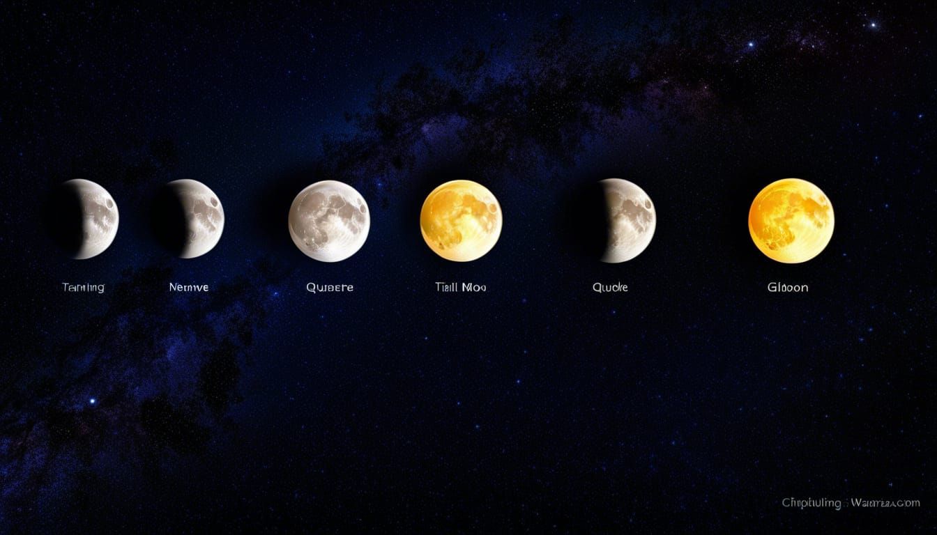 Phases of the Moon: A Mystical Lunar Cycle
