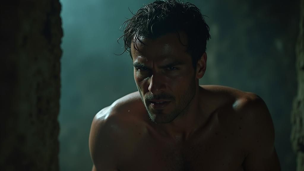 Cinematic Portrait of Determined Person Pursuing Dream