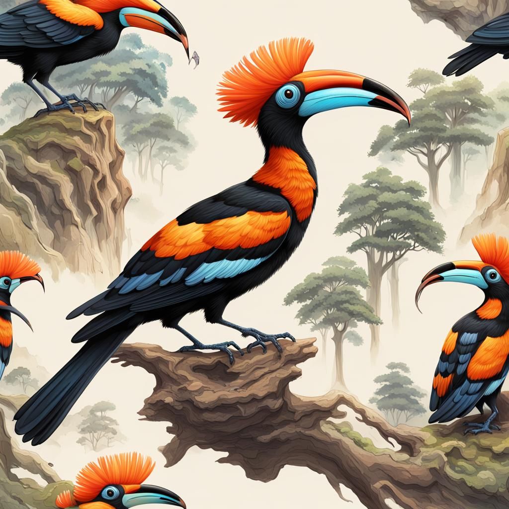 Exotic Alien Life on Distant Exoplanet