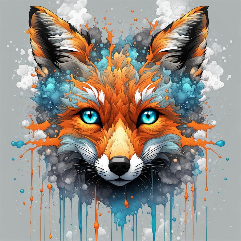 splash steampunk fox