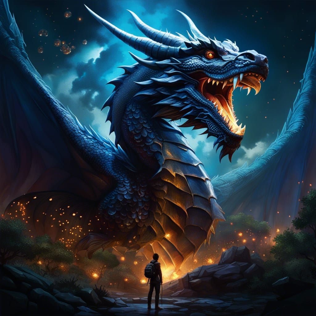 Glowing Spherical Tree: Detailed Watercolor and Splash Paint