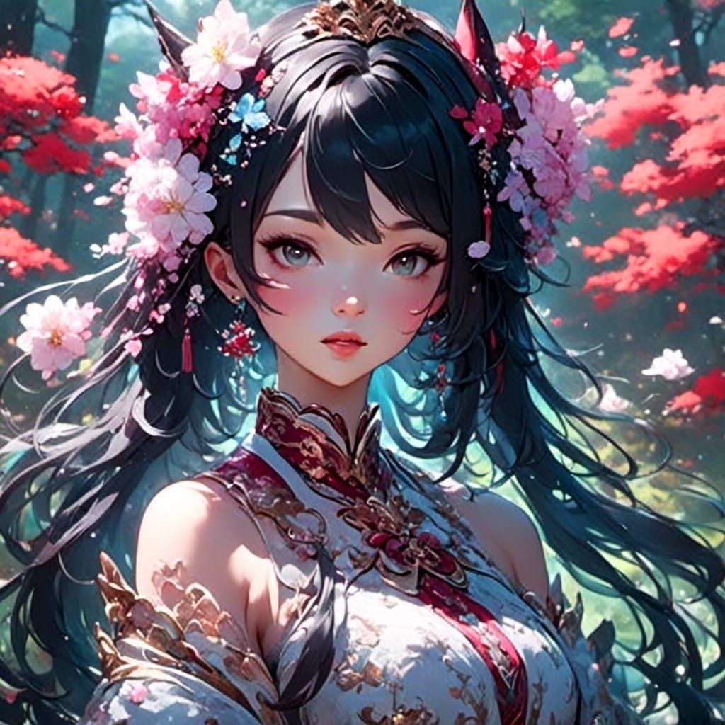 Anime Realism: Xianxia Geisha in 3D