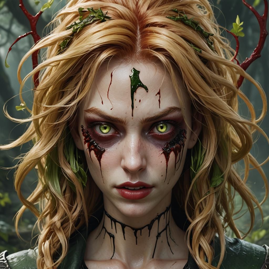 Venomous Teen: Fantasy Concept Art