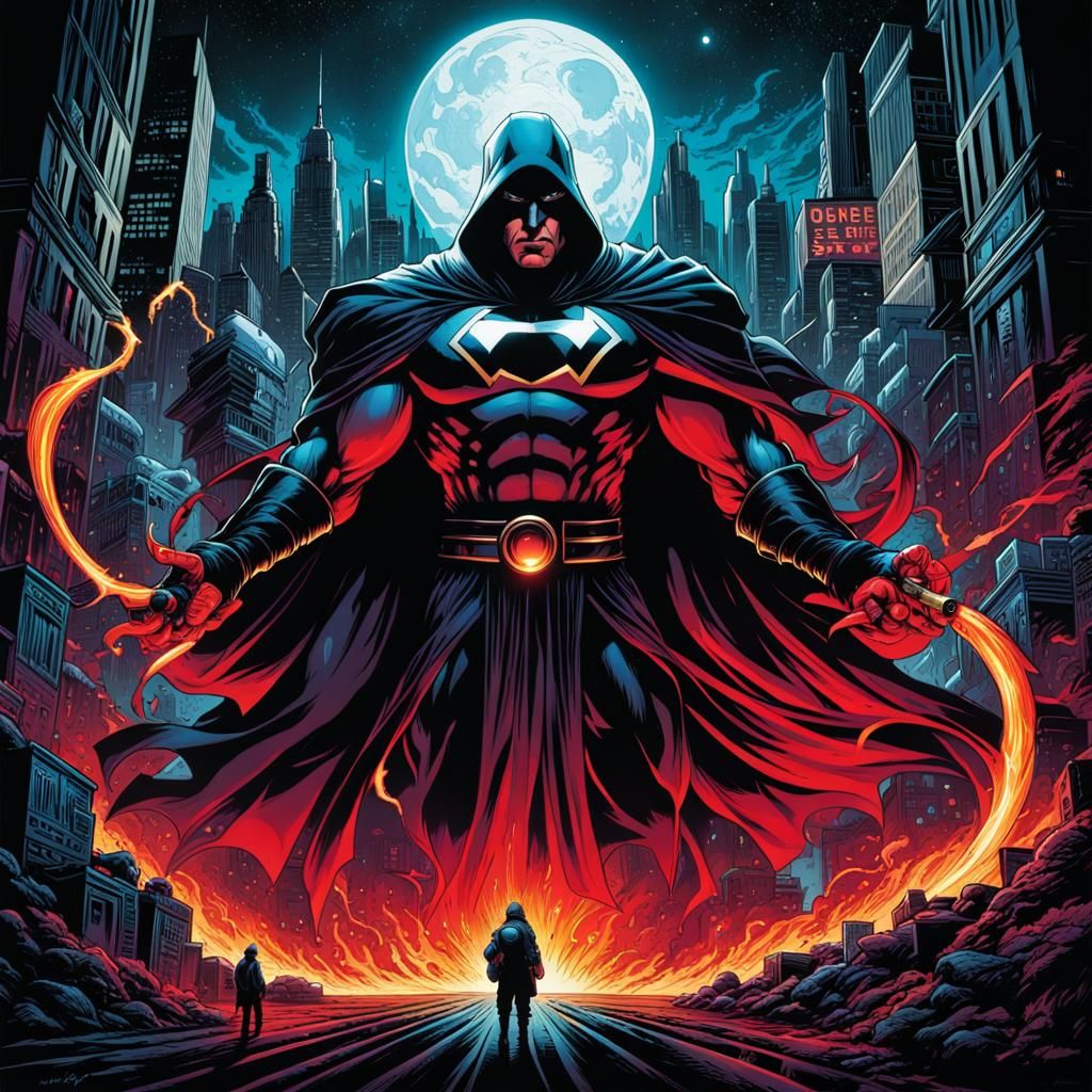 Brimstone, the half-demon hero