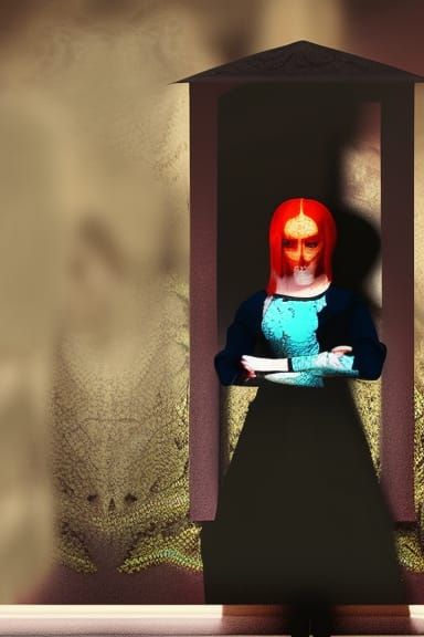 Vampire Ritual: A Renaissance Matte Painting