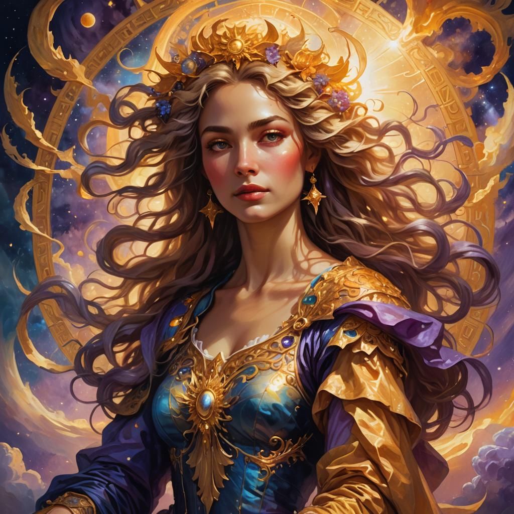 Baroque Woman Clothed with the Sun