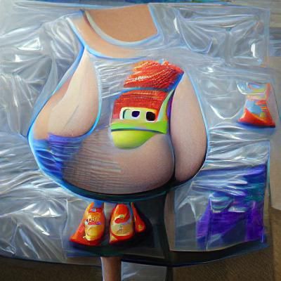 Pixar-Style Mothers in 3D Acrylic Art