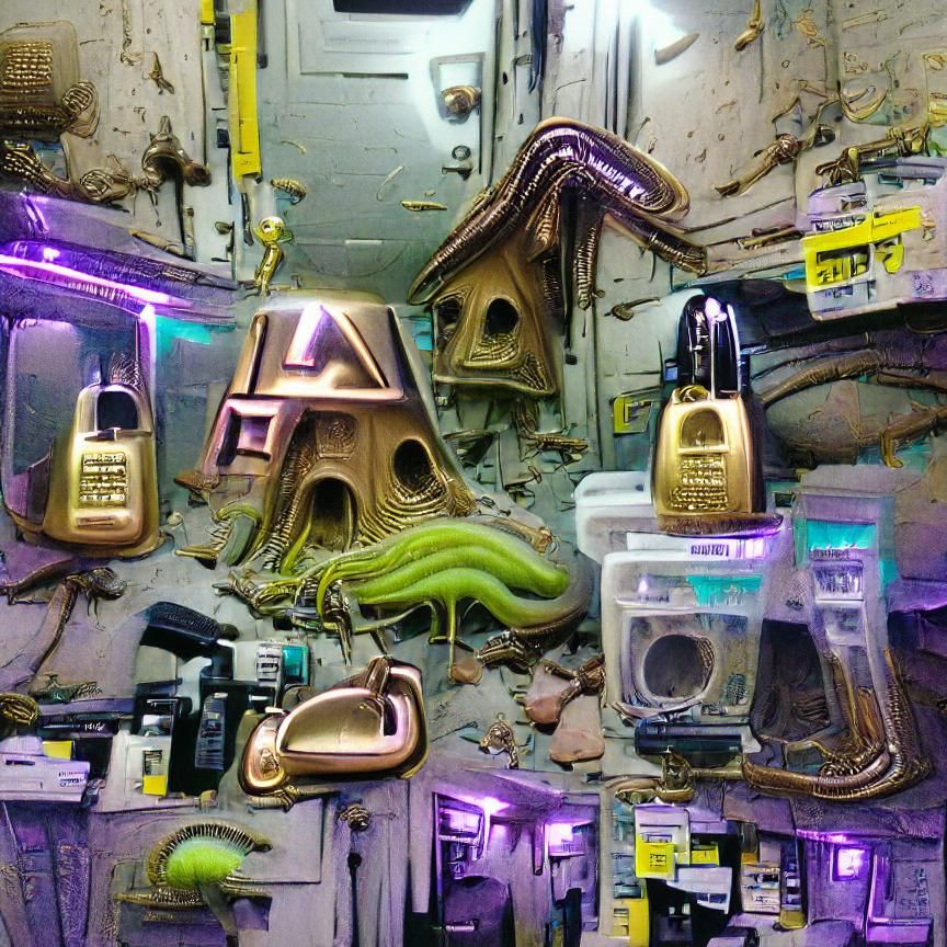Alien Habitat in Locksmith Palace