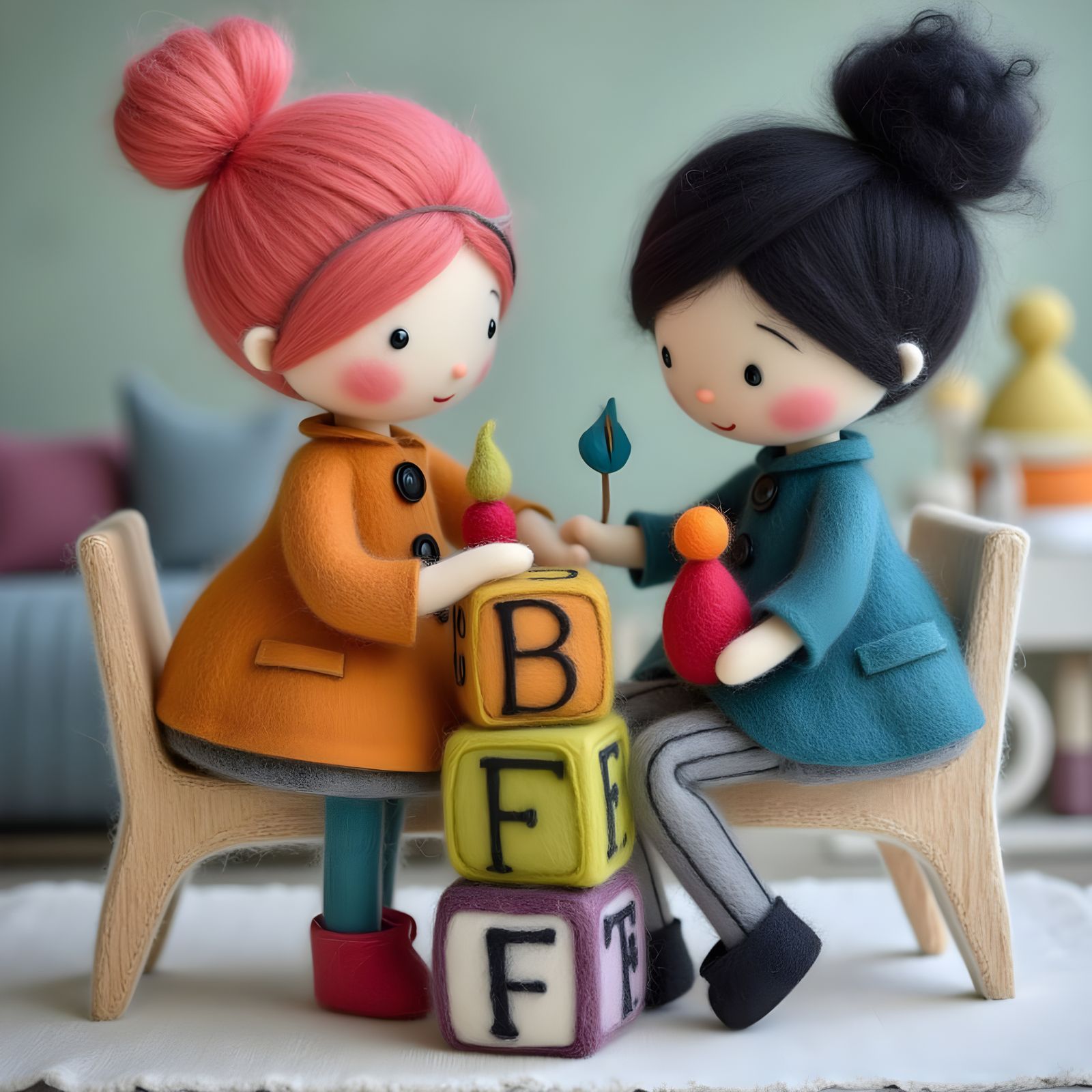 BFF: Best Felted Friends