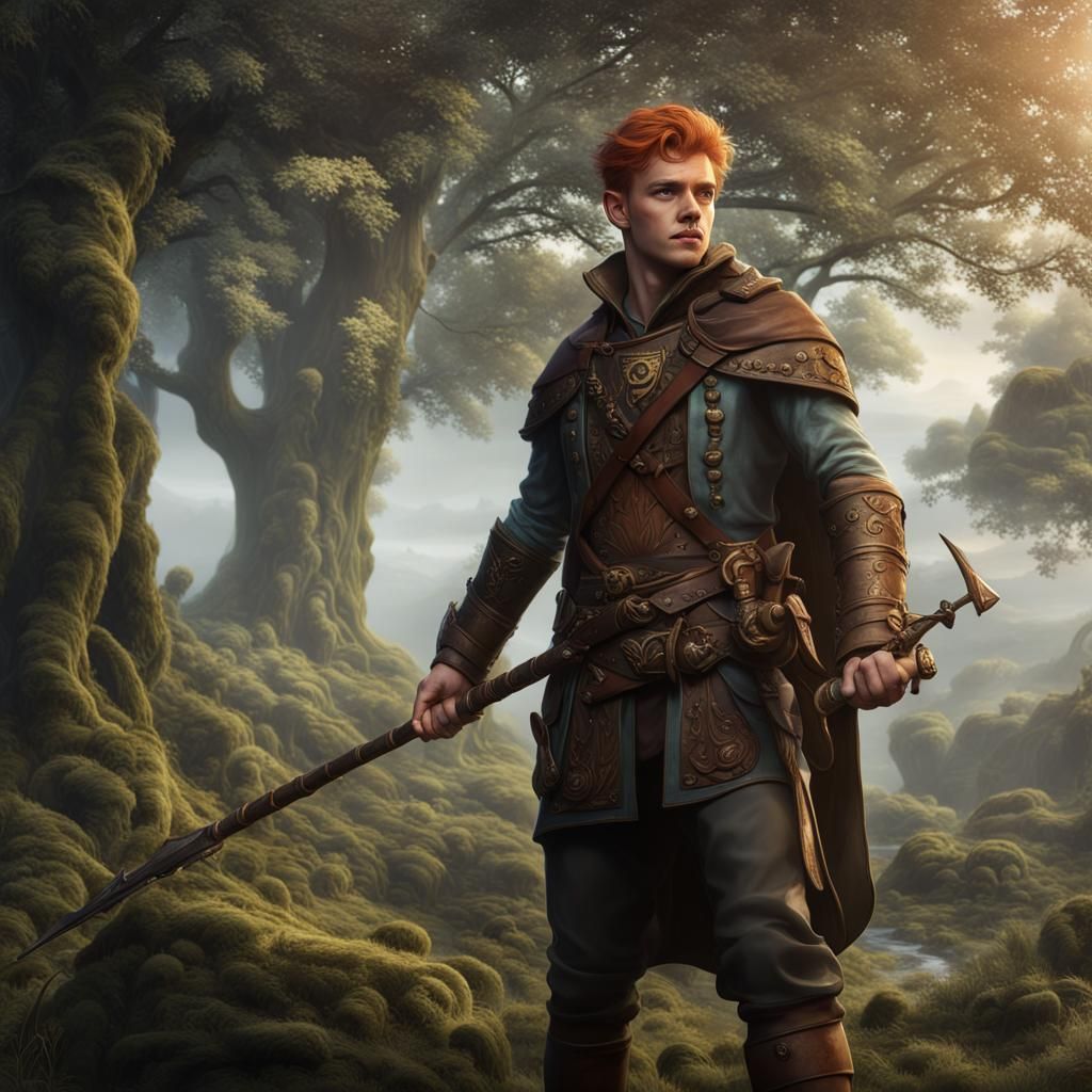 Fionn mac Cumhaill: Leader, Seer, Poet, Matte Painting