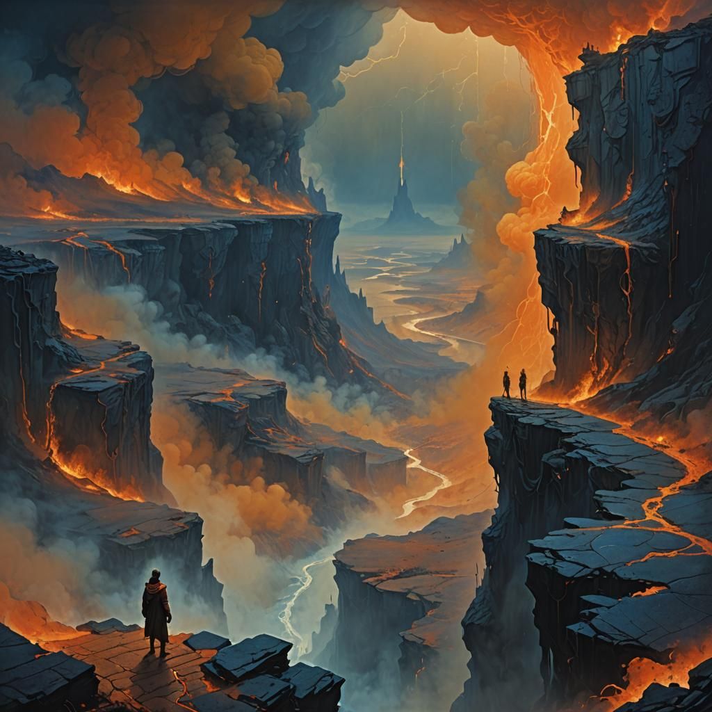 Nova Legacy Gazes into the Underworld: Surreal Art