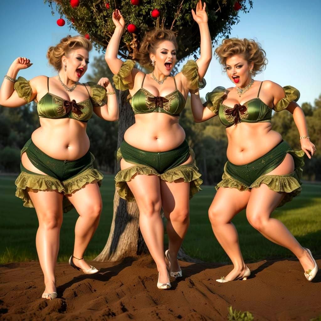 Dazzling Ballroom Dancers in Vibrant Colors