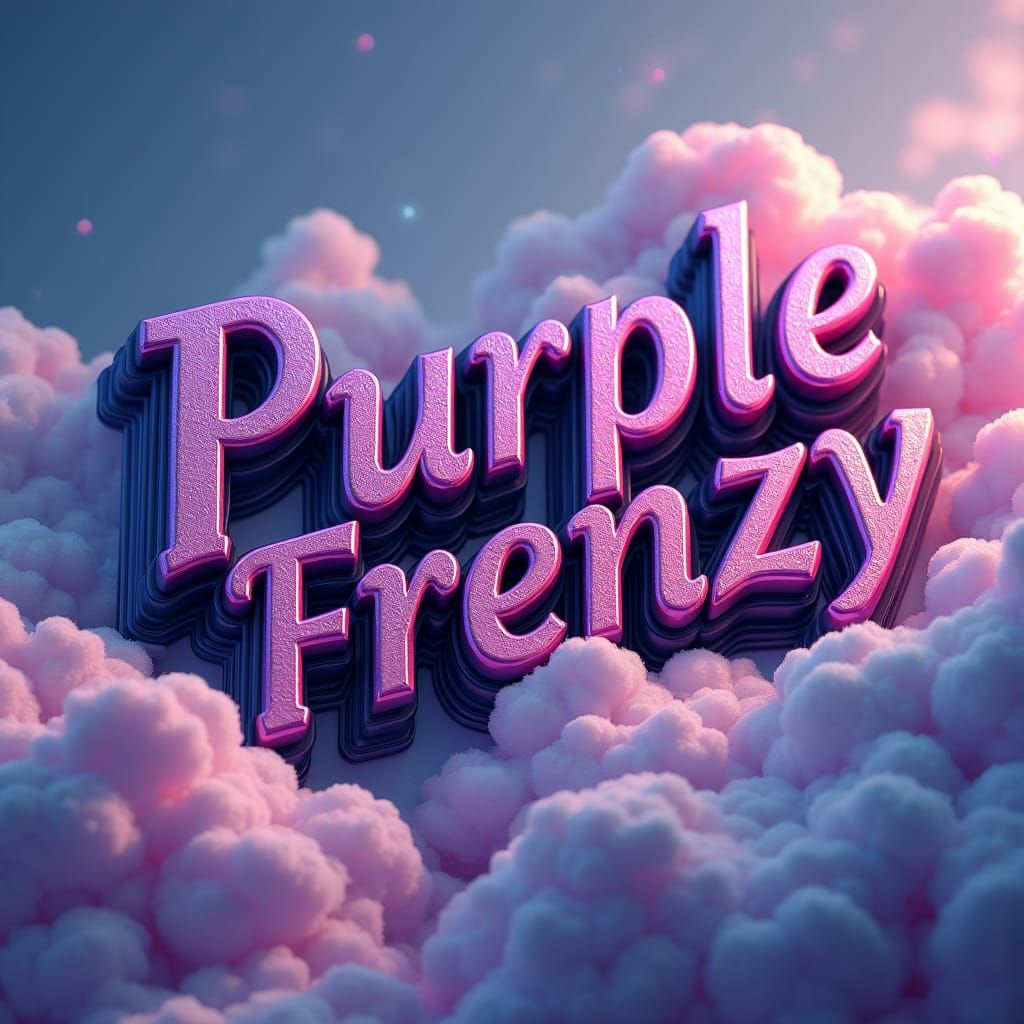 PurpleFrenzyDigitalCreations in Vaporwave Style