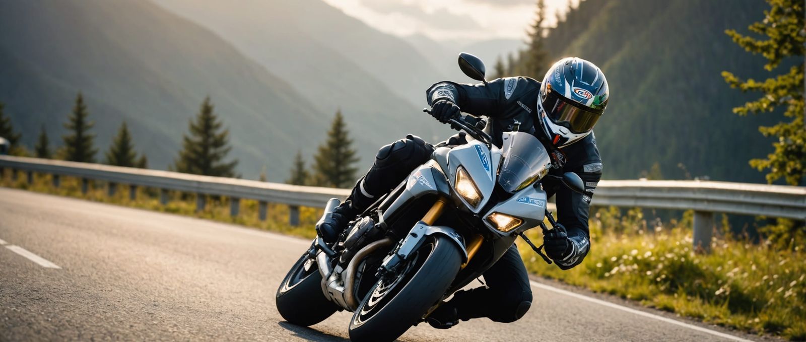 Mountain Bike Race: Professional Photography with Bokeh