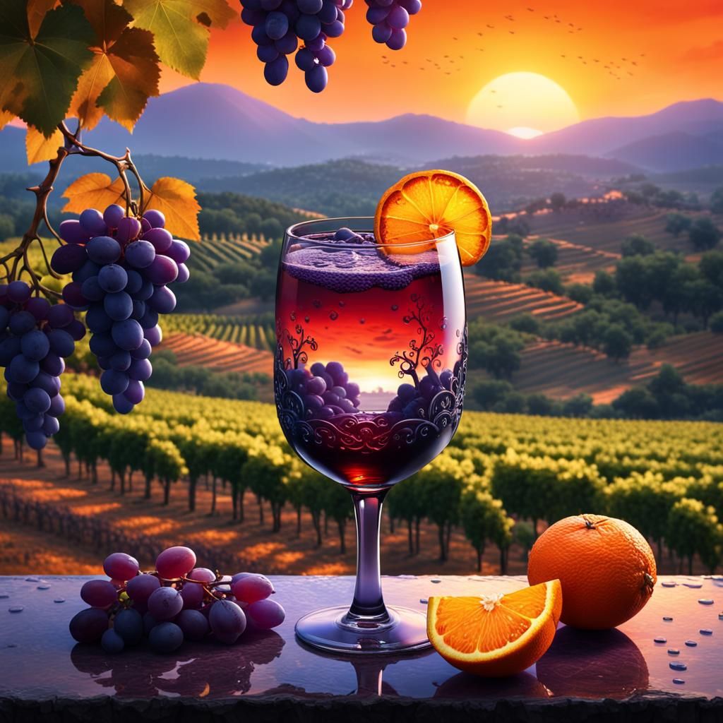 "Vigne Provençale" Mocktail 🍇